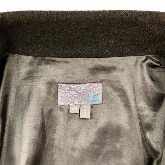 ⭐️HOST Pick⭐️ Black Wool Blend Coat - medium - Picture 4 of 4